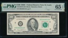 1969C $100 St Louis FRN PMG 65EPQ