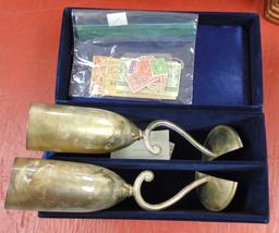 Pair of Goblets in box.