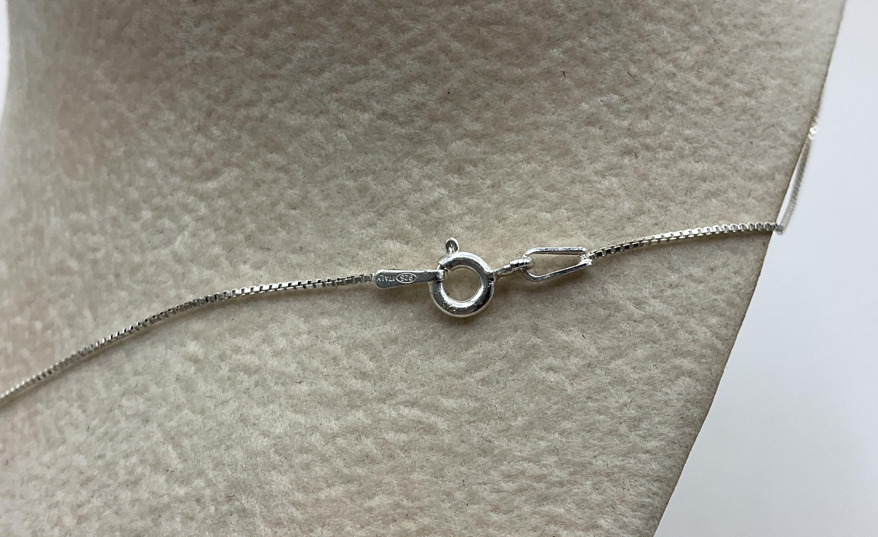 3.6g .925 Sterling Necklace 20"
