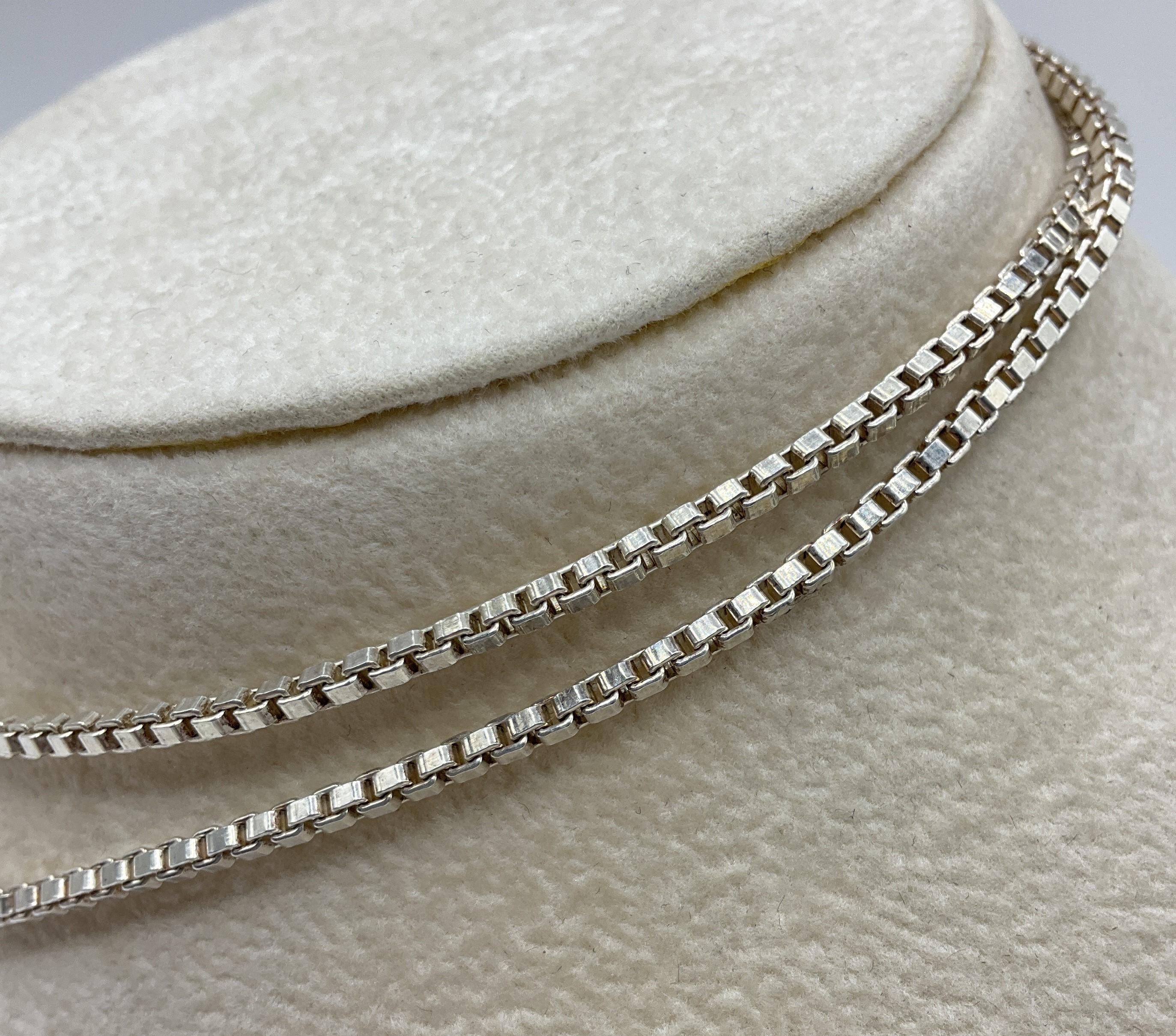 27.1g .925 Sterling Necklace 22"