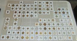 8 pages of World Coins (26 Silver coins).