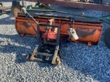 Used 90" Front Mount Snow Blade