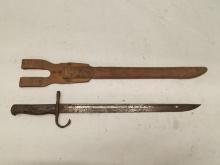 JAPANESE TYPE 30 BAYONET WITH SCABBARD