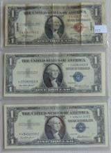 Variety: 3 $1 Silver Certificates