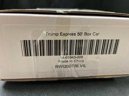 Bradford Exchange Hawthorne Village Division-Trump Express Boxcar