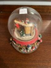 Musical globe with characters. shipping