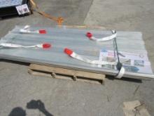 8' x 3' Clear Polycarbonate Roof Panel