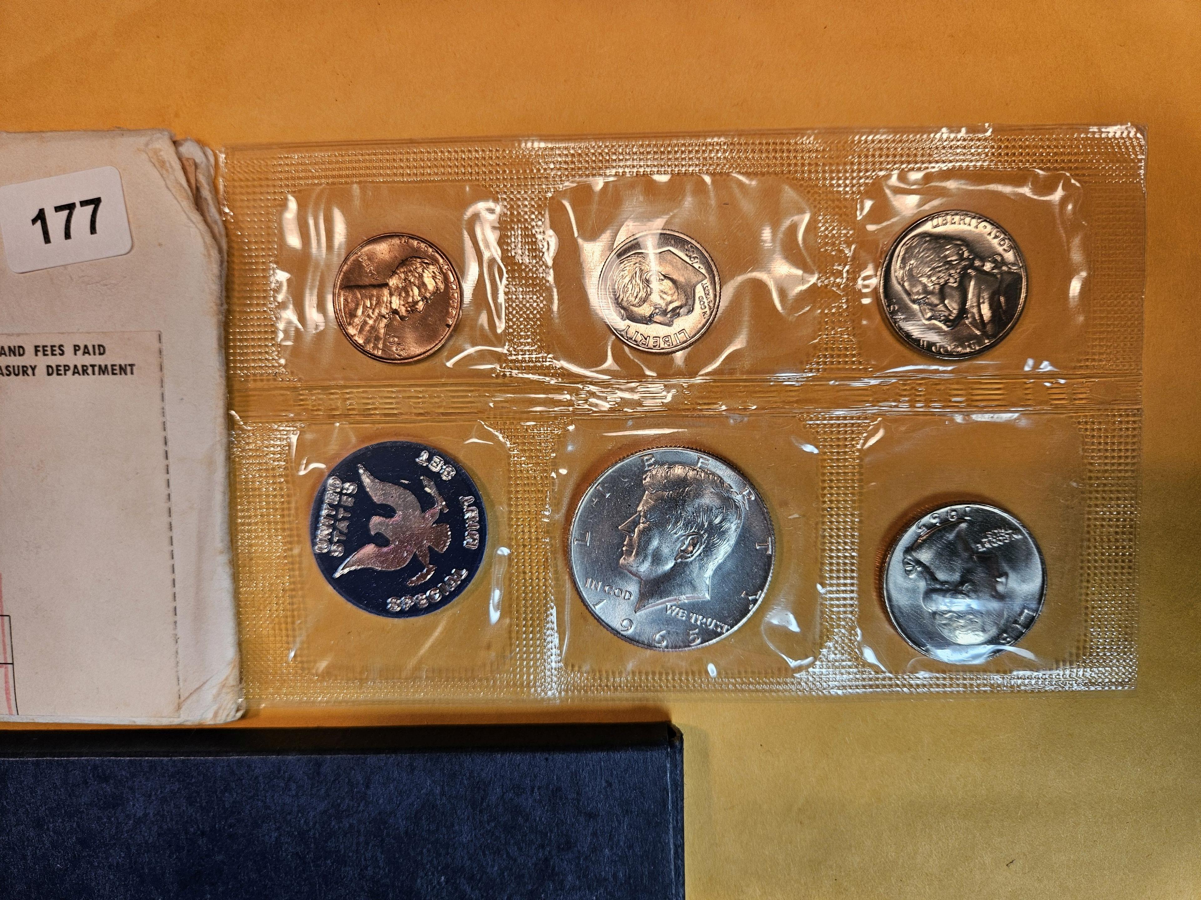 1965, 1966 and 1967 US Special Mint Sets