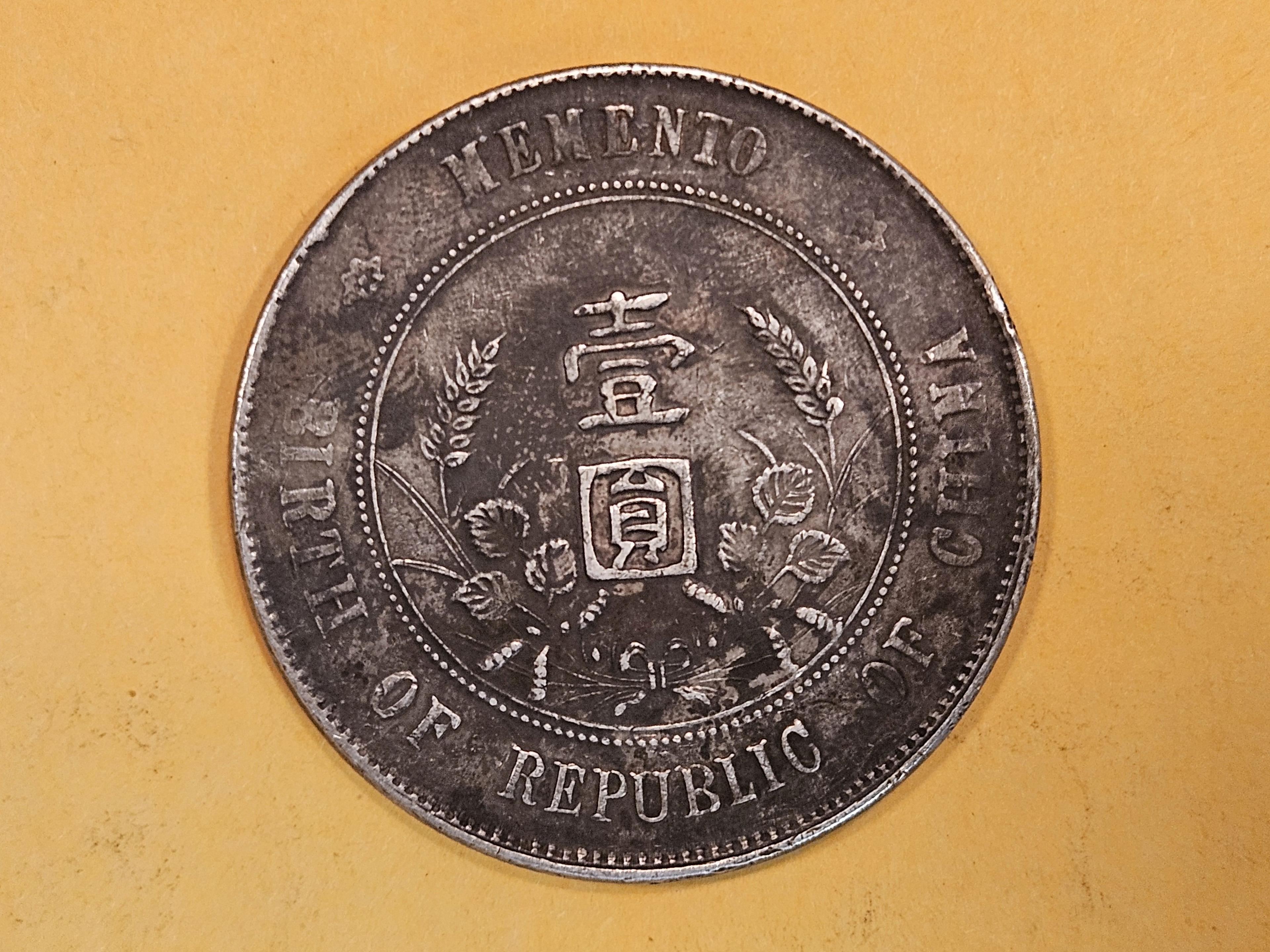 1927 China memento Dollar