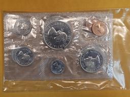 Four GEM 1964 Canada Proof Silver Coin sets