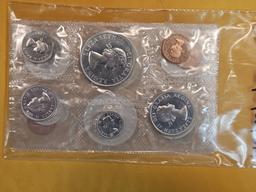 Four GEM Canada Proof Silver Coin sets