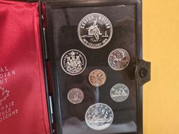 1975 Canada Proof Deep Cameo Silver Coin Set