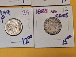 Eight great mixed Nickels