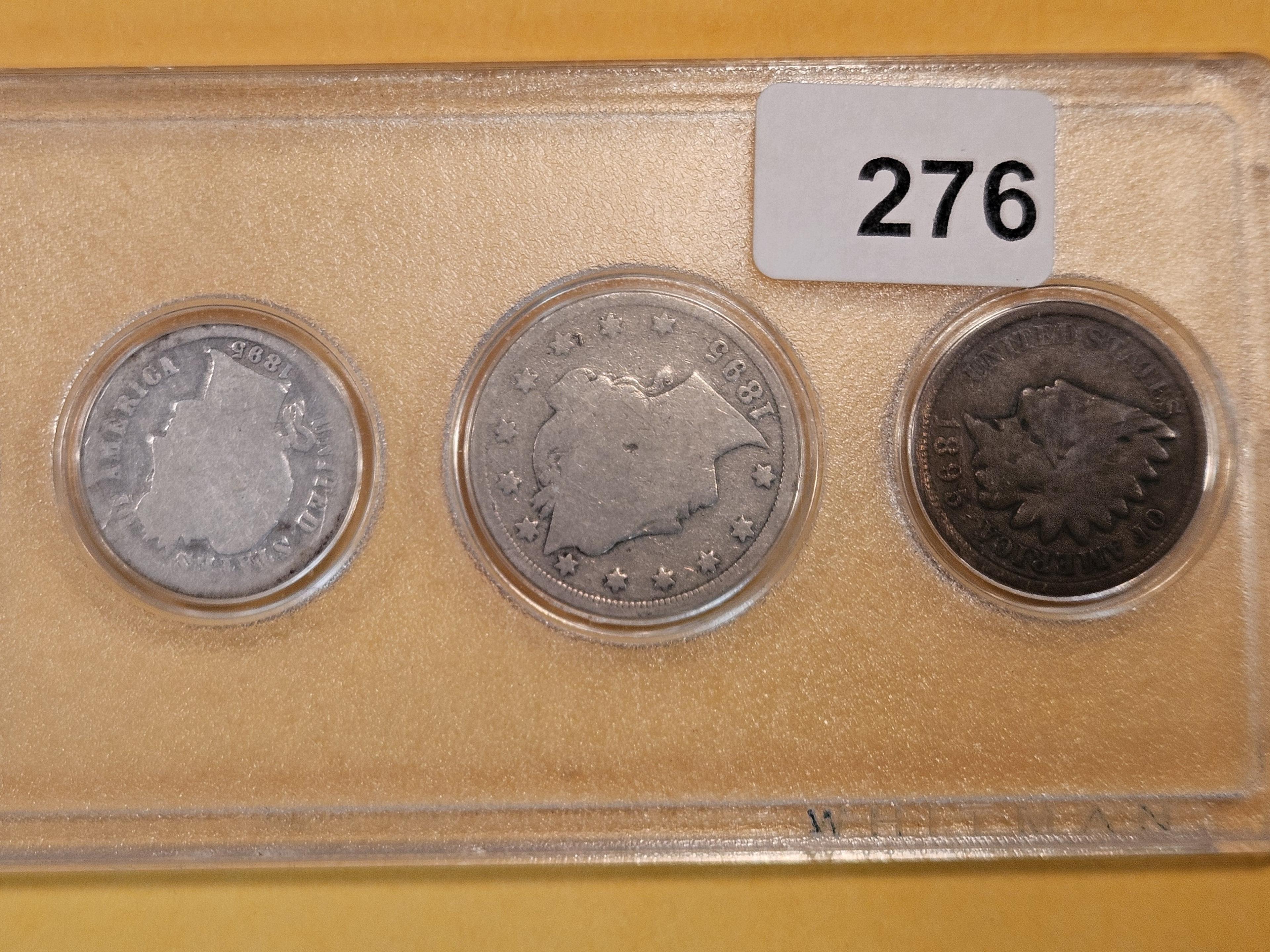 * 1895 Year Coin Set