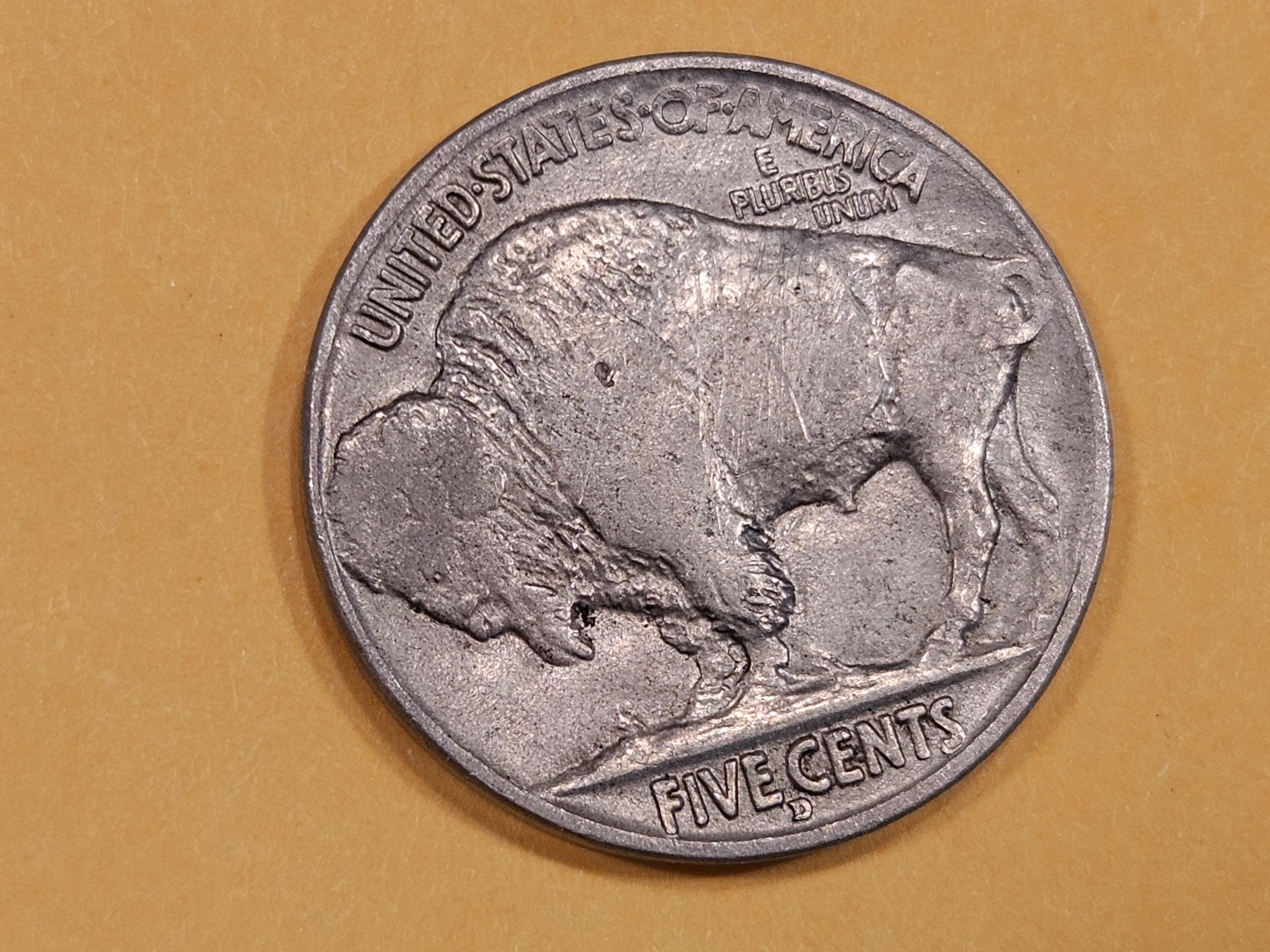 Semi-key 1916-D Buffalo Nickel