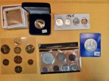 Group of five World coin sets