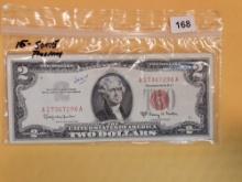 Sixteen Two Dollar US Red Seal Notes