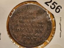 1837 Hard Times Token