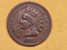 Better Date 1875 Indian Cent