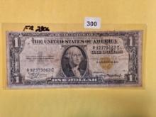 1935-A One Dollar Silver certificate North Africa Issue
