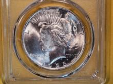 PCGS 1923 Peace Dollar in Mint State 64