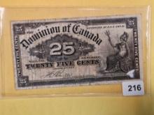 Dominion of Canada Twenty-Five Cents