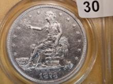 PCGS 1878-S silver Trade Dollar Genuine