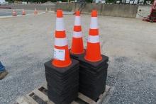 Skid of 50 2024 GREATBEAR SAFETY CONES