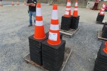 Skid of 50 2024 GREATBEAR SAFETY CONES