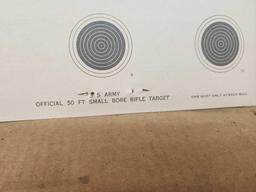 500 U.S. Army Small Bore Paper Targets