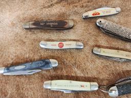 Group Of 12 Vintage Pocket Knives