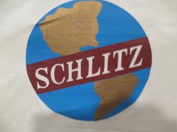 Early Schlitz Fringed Banner