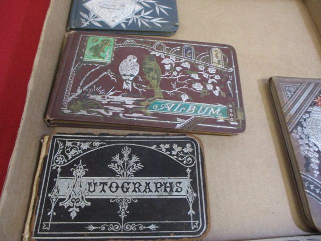 Mixed Victorian Autograph Books