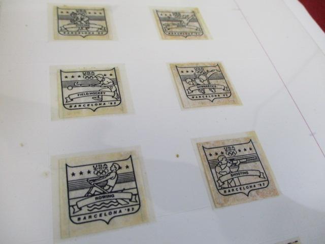 Barcelona Olympic Full Sheet Stamp Sets