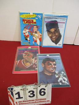 Mixed Sports Related Vintage Comic Books-4 Issues