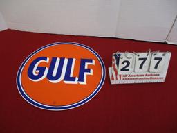 NOS Gulf 12" Advertising Decal