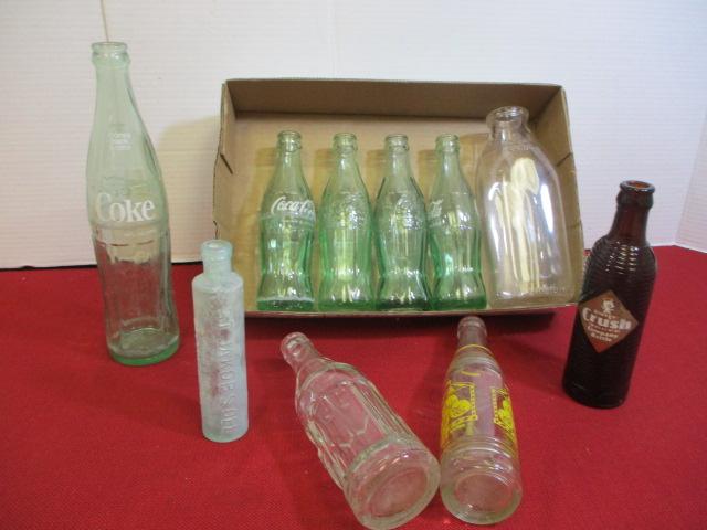 Mixed Advertising Bottle Lot