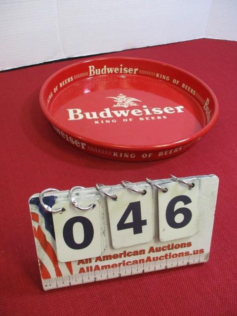 Budweiser Advertising Beer Tray