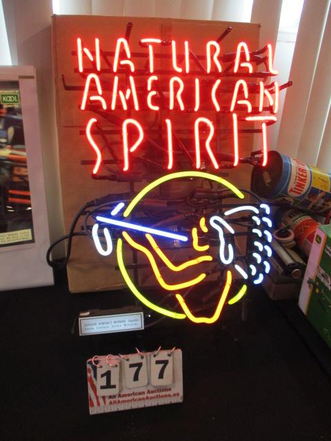 *SPECIAL ITEM-American Spirit Cigarettes NOS Neon Advertising Sign