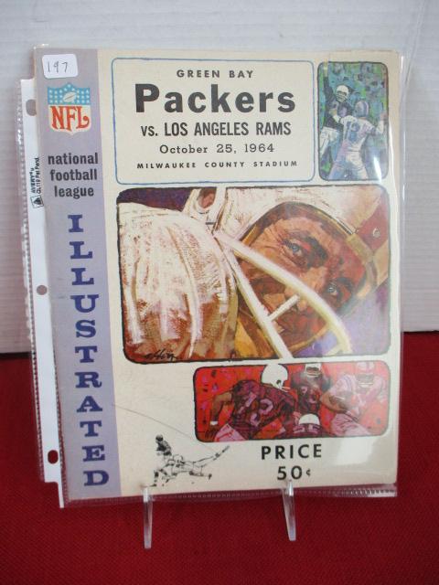 1964 Packers vs. Rams Gameday Program