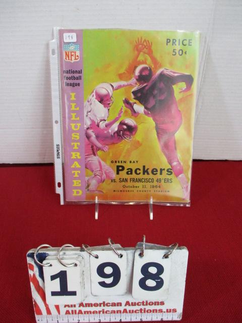 1964 Packers vs. 49ers Gameday Program