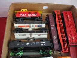 HO Scale Mixed Model Railroading Cars-Lot of 15 D