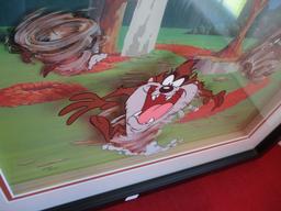 Warner Brothers Tasmanian Devil Movie Cell w/ COA