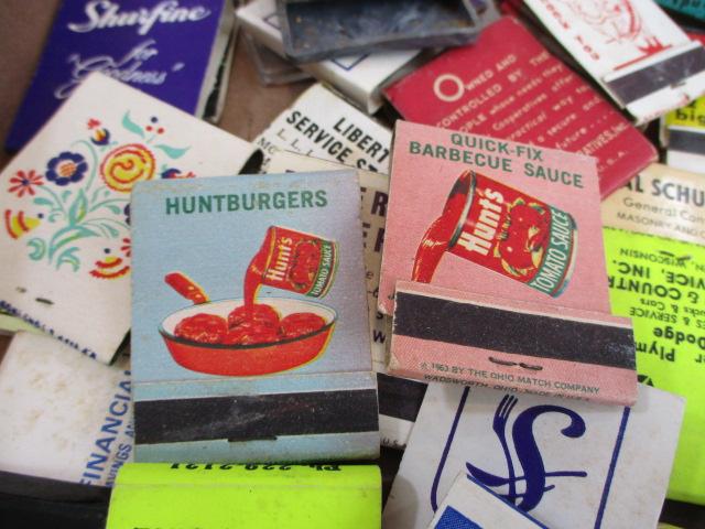 Vintage Advertising Matchbooks + More