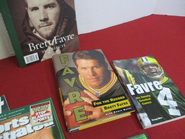 Brett Favre & Green Bay Packer Coffee Table Books