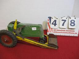 Slik-Toys Vintage Tractor w/ Loader