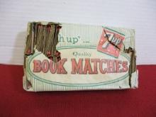 7UP NOS Advertising Book Matches