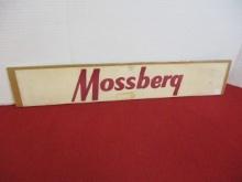 Mossberg Firearms Paper Advertising Sign