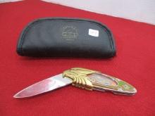 Franklin Mint Motorcycle Collector Knife-F