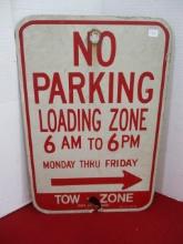 City of Chicago "No Parking" Sign